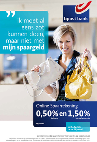 bpost bank affiche