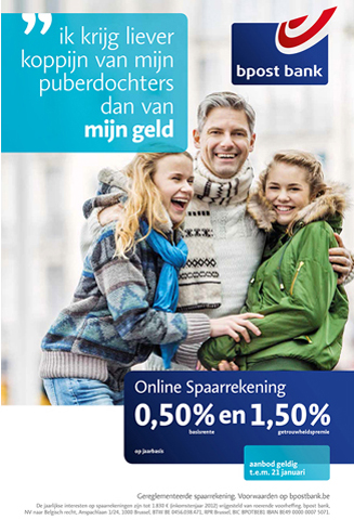 bpost bank affiche