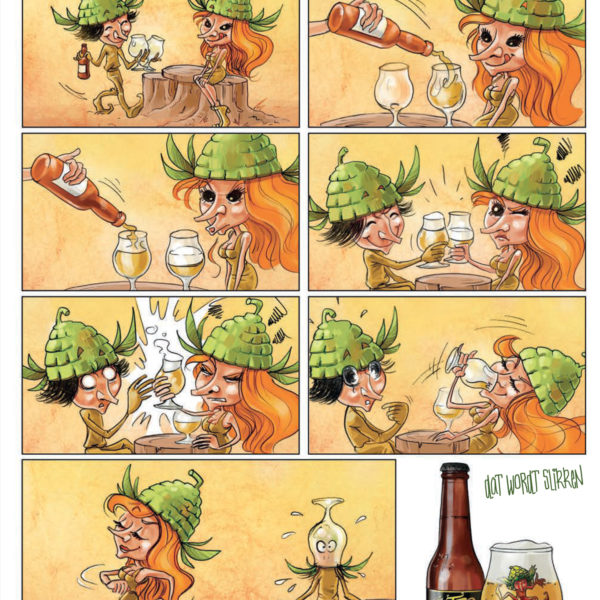 BD pub pour la cuvée des Trolls